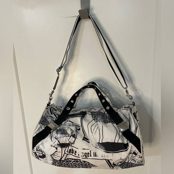 LeSportSac x Gwen Stefani L.A.M.B. RARE Y2K Vintage Duffle Bag / Gym Bag EUC - Picture 15 of 15